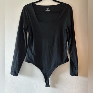 Nuuds Square neck bodysuit